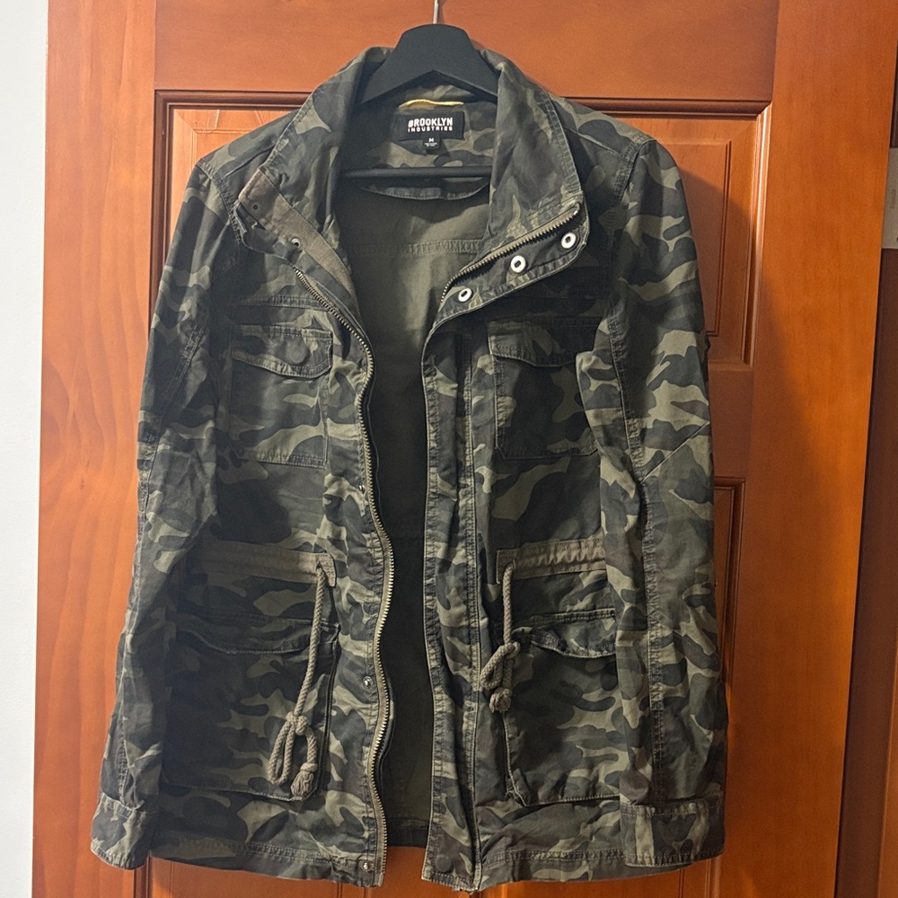 Brooklyn Industry Green Camouflage Field Jacket